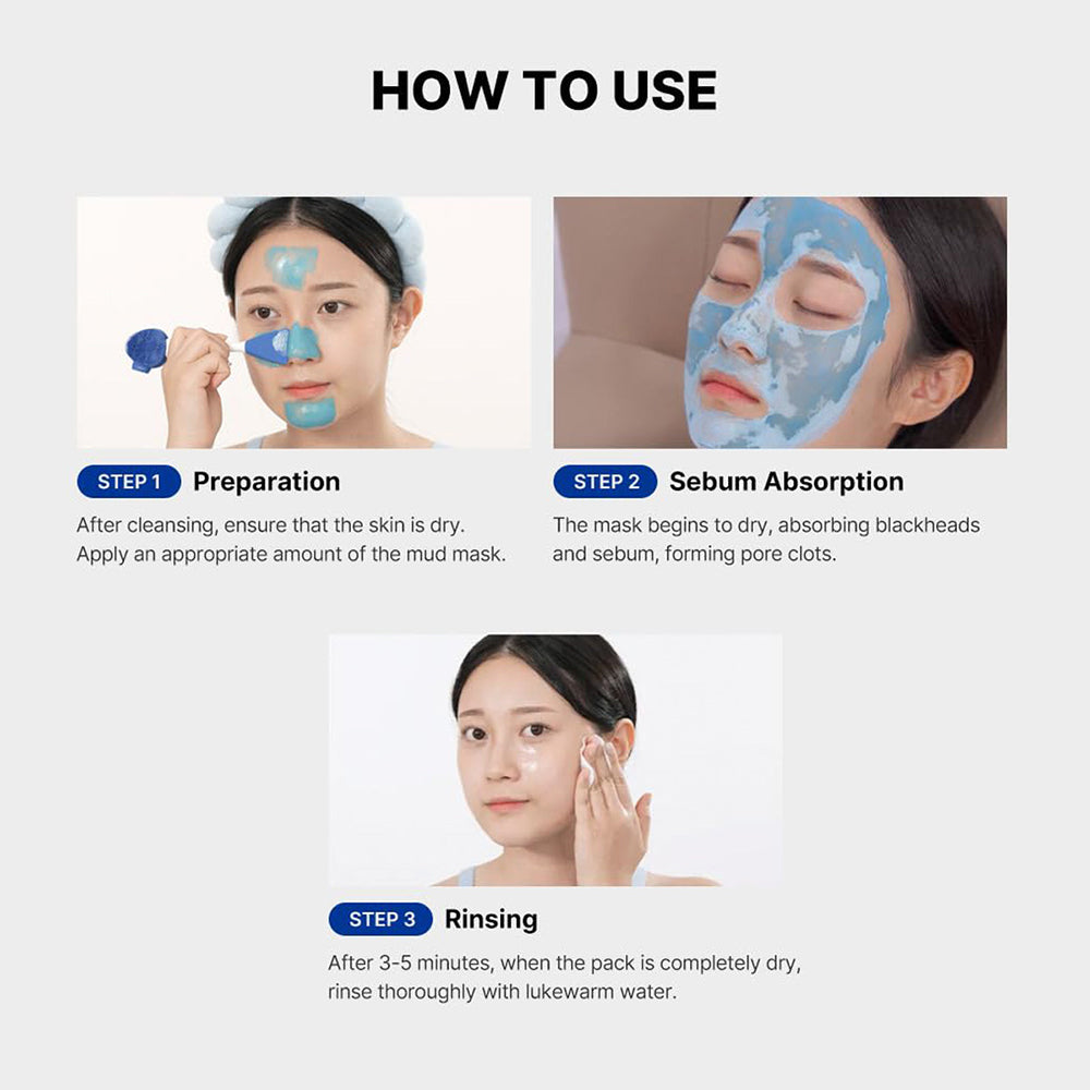 Zero Pore T Blackhead Mud Facial Mask